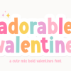 Adorable Valentine Font