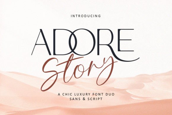 Adore Story Font