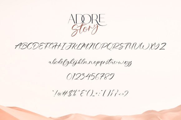 Adore Story Font - Image 7