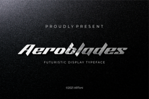 Aeroblades Font