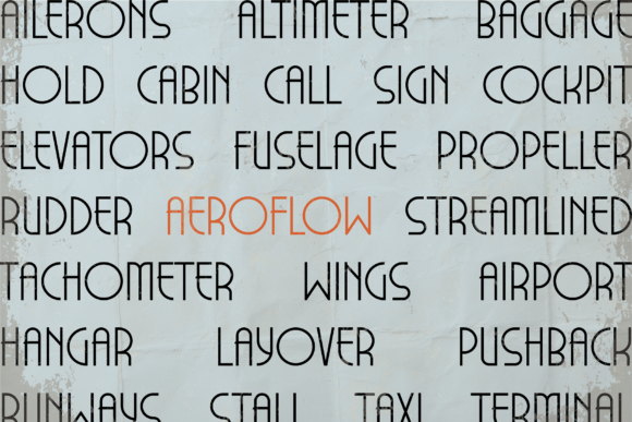 Aeroflow Font - Image 8