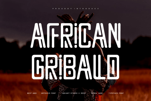 African Gribald Font
