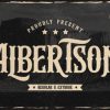 Albertson Font