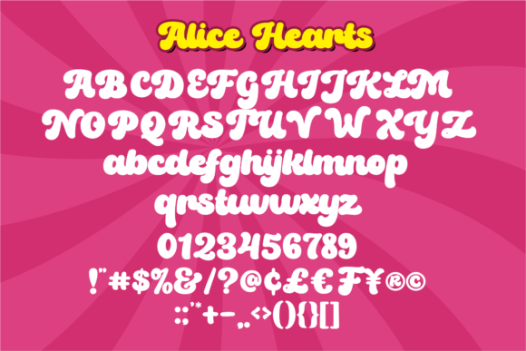 Alice Heart Font - Image 3