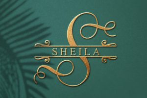 Alternative view of Alice Monogram Font