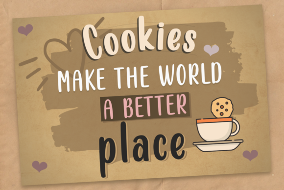 Almond Cookies Font - Image 2