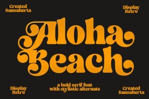 Aloha Beach Font