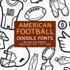 American Football Doodle Font