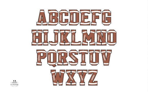 American Football Font - Image 3