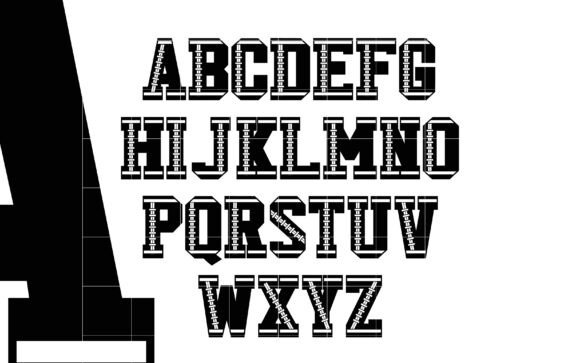 American Football Font - Image 6