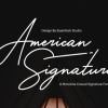 American Signature Font