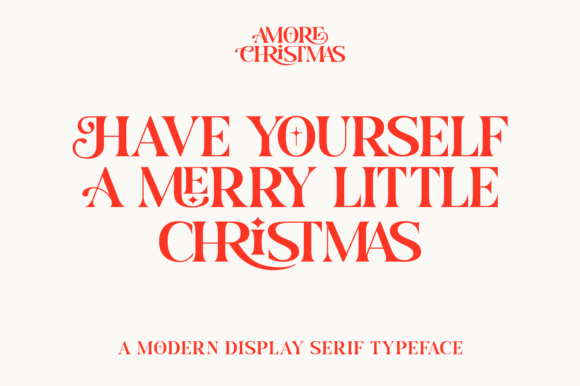 Amore Christmas Font - Image 3