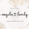 Angela Lovely Font