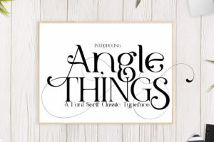 Angle Things Font