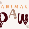 Animal Paw Font