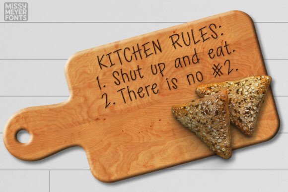 Ankle Biter Line Font - Image 6