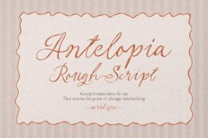 Antelopia Font