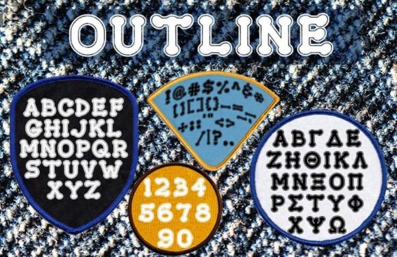 Applique Font - Image 5