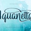 Aquanetta Font