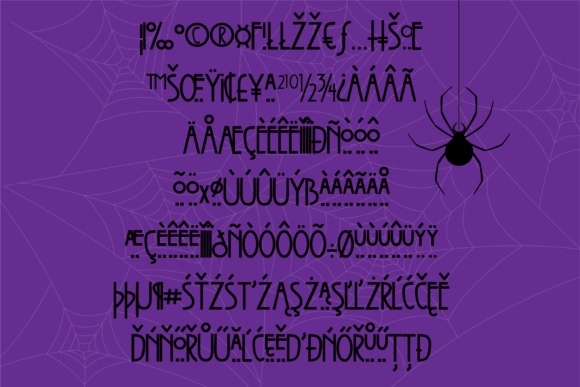 Arachno Horror Font - Image 4
