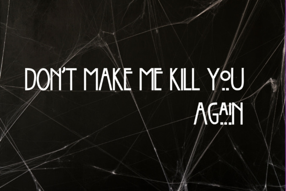 Arachno Horror Font - Image 5