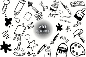 Art Doodle Font