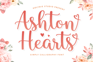 Ashton Hearts Font