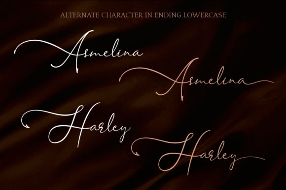 Asmelina Harley Font - Image 8