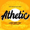 Athetic Font