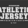 Athletic Jersey Font