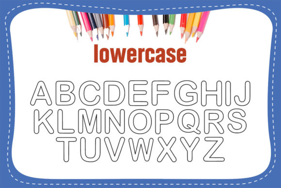 AtoZ Trace for Kids Font - Image 3