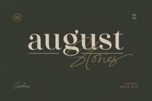 August Stories Font