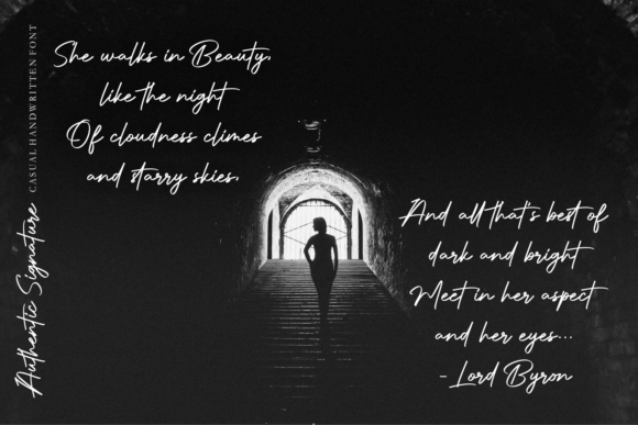 Authentic Signature Font - Image 8