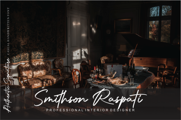 Authentic Signature Font - Image 4