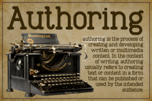 Alternative view of Authoring Font