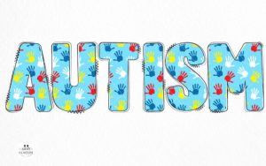 Alternative view of Autism Handprint Font