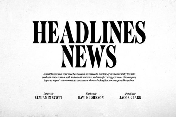 Autograde - Strong Bold Serif Font - Image 4