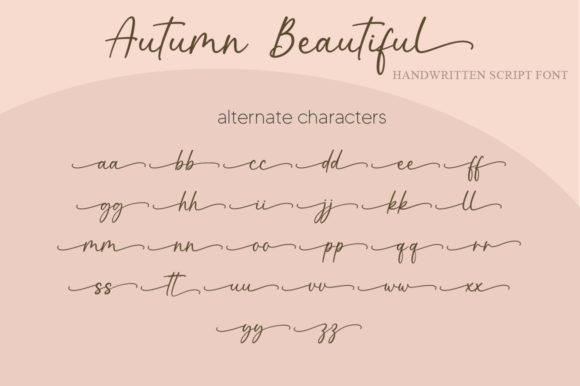 Autumn Beautiful Font - Image 9