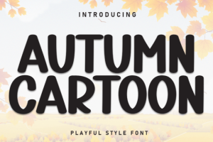 Autumn Cartoon Font