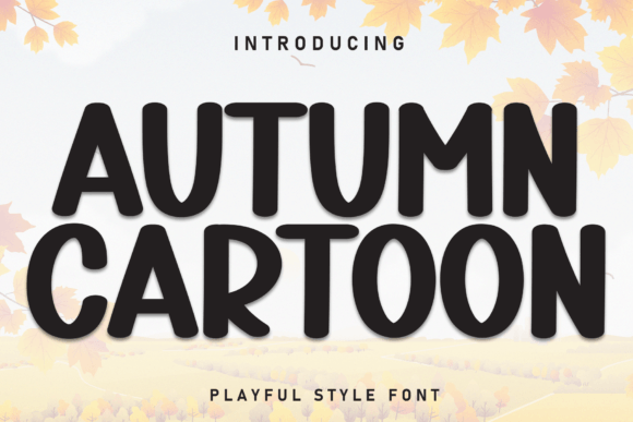 Autumn Cartoon Font