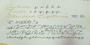 Alternative view of Autumn Chant Font