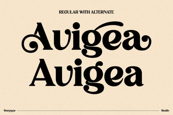 Avigea Font - Image 2