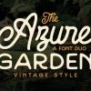 Azure Garden Font