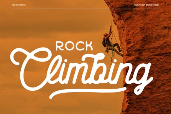 Azure Garden Font - Image 6