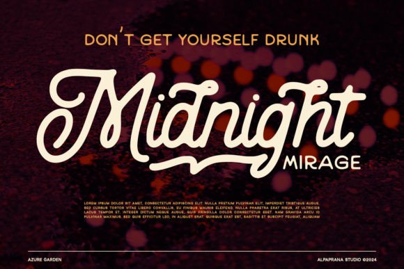 Azure Garden Font - Image 8