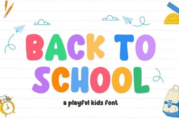 Back to School Font
