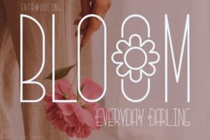 Bloom Font
