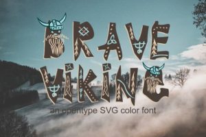 Brave Viking Font Font