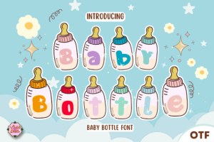 Baby Bottle Font