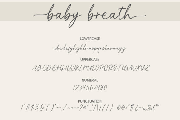 Baby Breath Font - Image 8